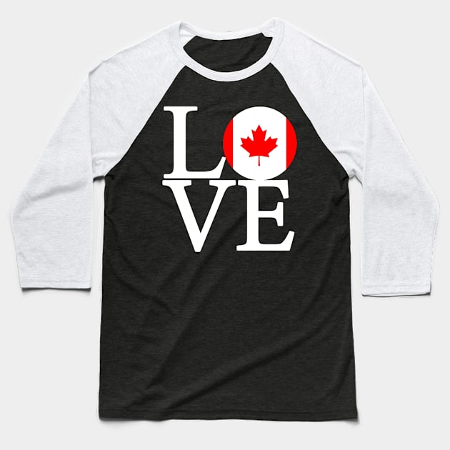 I love canada gift for family Baseball T-Shirt by Charlotte123